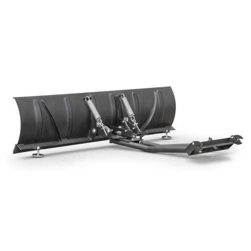 SHARK Spazzaneve 59" acciaio NERO (150 cm) con adattatore QUICK