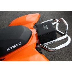Porta Pacchi - Porta Documenti Cromato Kymco Maxxer 300