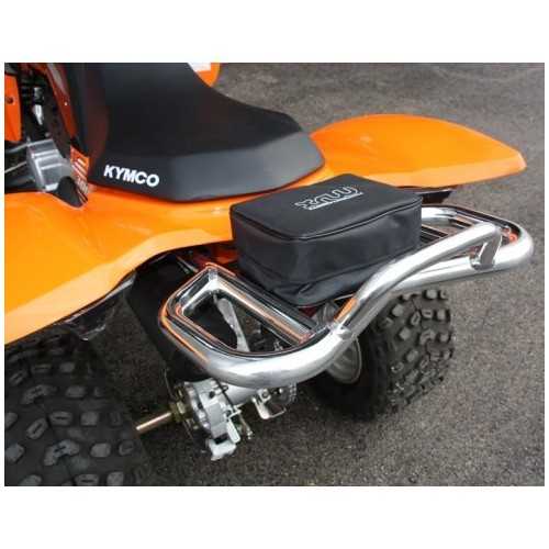 Porta Pacchi - Porta Documenti Cromato Kymco Maxxer 300