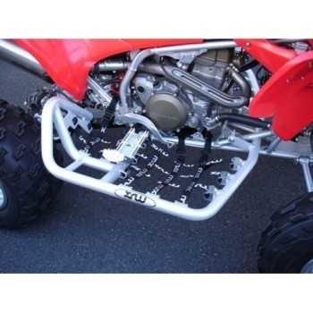 Pedane Laterali Q1 Cromate Honda TRX 700XX 2