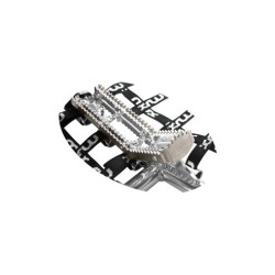 Pedane Laterali Q1 Cromate Can-Am DS 450 EFI