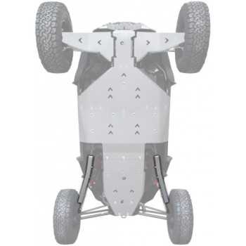 Protezioni Braccetti Posteriori Alluminio Polaris RZR Turbo S