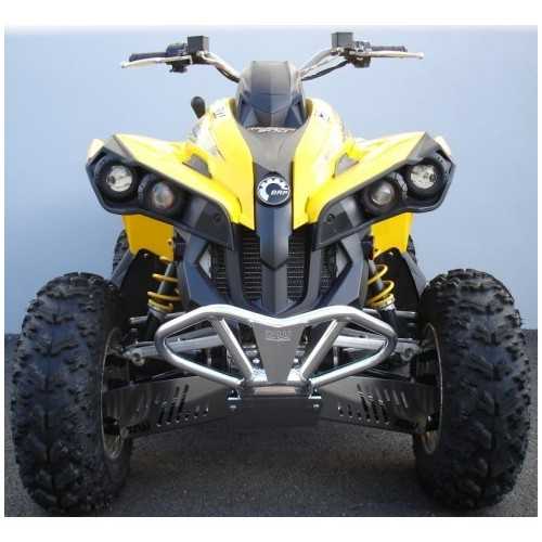 Paraurti Frontale BR2 Nero Opaco Can-Am Renegade 500/800 Fino 2012