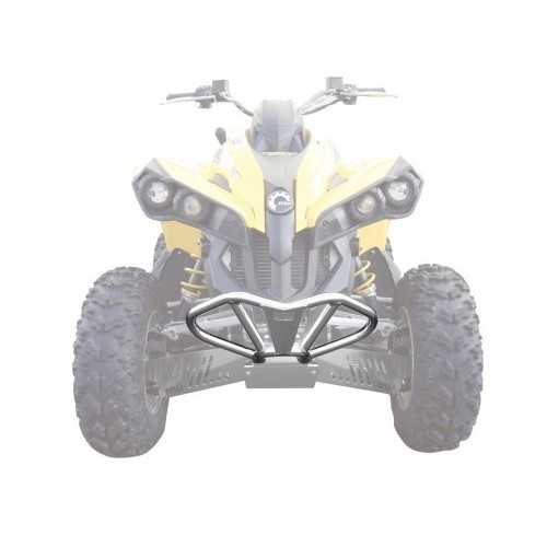 Paraurti Frontale BR2 Nero Opaco Can-Am Renegade 500/800 Fino 2012
