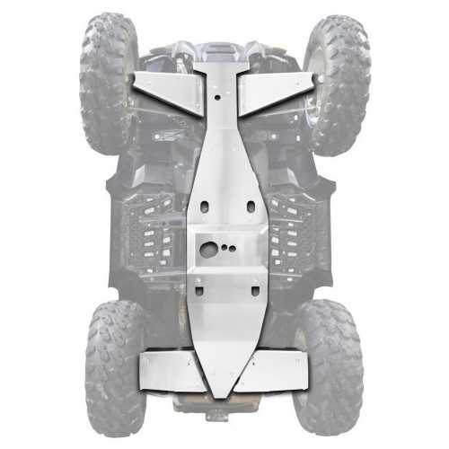 Protezione Centrale Alluminio Polaris Sportsman 850XPS