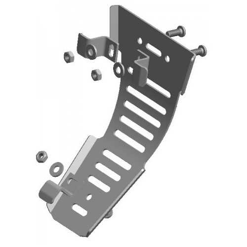 Protezione Anteriore Nero Opaco Yamaha YFM 660R