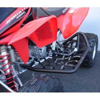 Pedane Laterali Q1 Nero Opaco Honda TRX 450 2