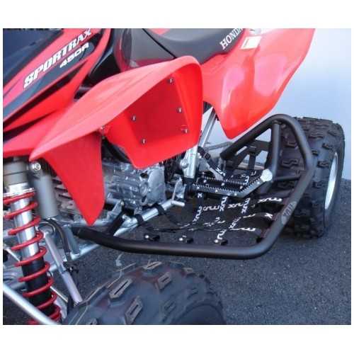 Pedane Laterali Q1 Nero Opaco Honda TRX 450