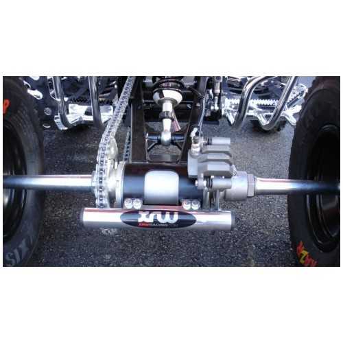 Paraurti Posteriore Alluminio Nero Opaco KTM 450/525 XC