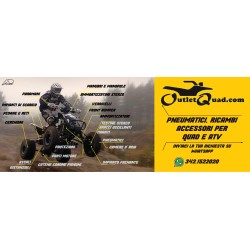 Kit Pignone 13 + Corona 36 + Catena O-ring per Polaris Scrambler 500