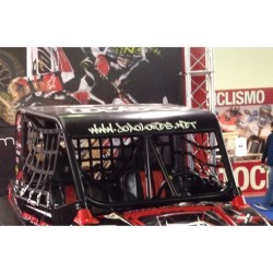 ROLL CAGE RETI POSTERIORI NERO POLARIS RZR 800