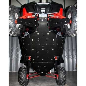 Protezione Placca centrale in alluminio Polaris RZR 900 XP 2012