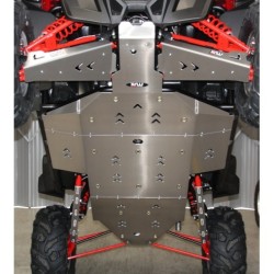 Placca centrale in alluminio Polaris RZR 900 XP 2012