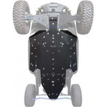 KIT PIASTRE PHD (polietilene ad alta densità) POLARIS RZR PRO XP