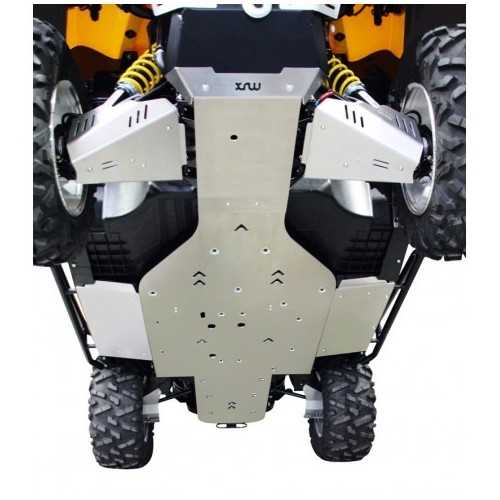 KIT PROTEZIONI COMPLETO ALLUMINIO CAN-AM COMMANDER 1000 XT