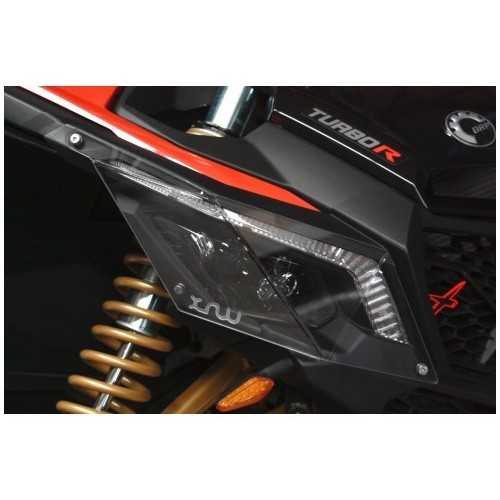PRETEZIONE FARI IN PLC CAN-AM MAVERICK X3 XRS