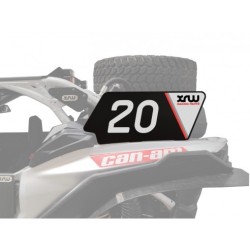 TARGA PER NUMERO NERA CAN-AM MAVERICK X3 XRS