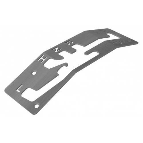 PLACCA CAMBIO DA RACING (SS SPAZZOLATO) - CAN-AM MAVERICK X3 XRS