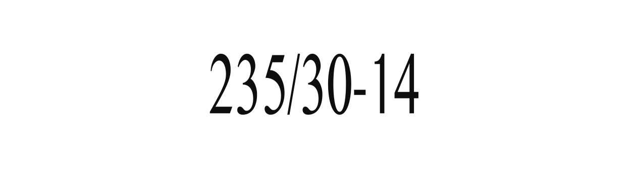 pneumatici gomme ruote per quad atv 235/30-14